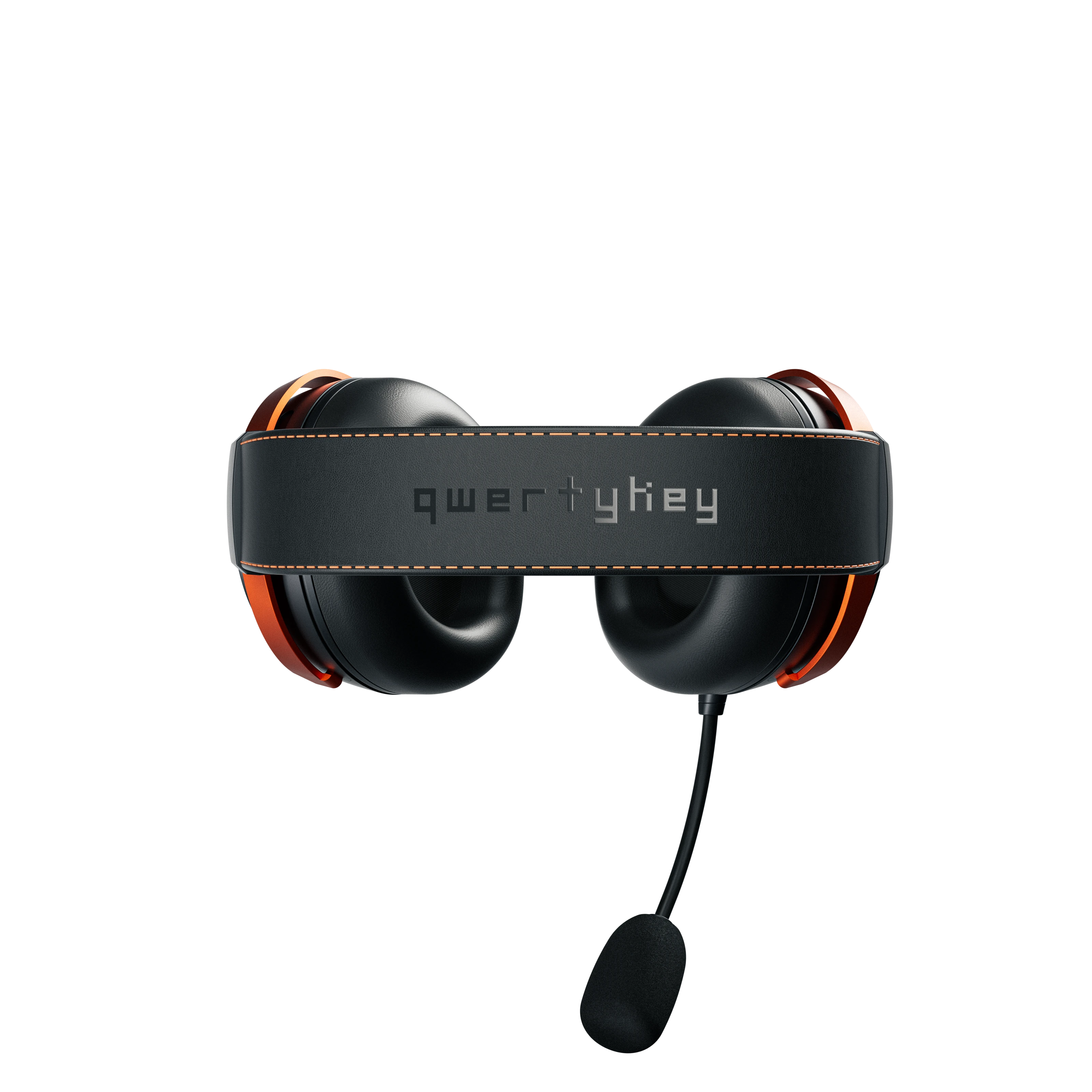 Casti gaming wireless QwertyKey Pulse, Trio Mode, RGB, Software, Microfon cu functie de Noise Canceling cu AI