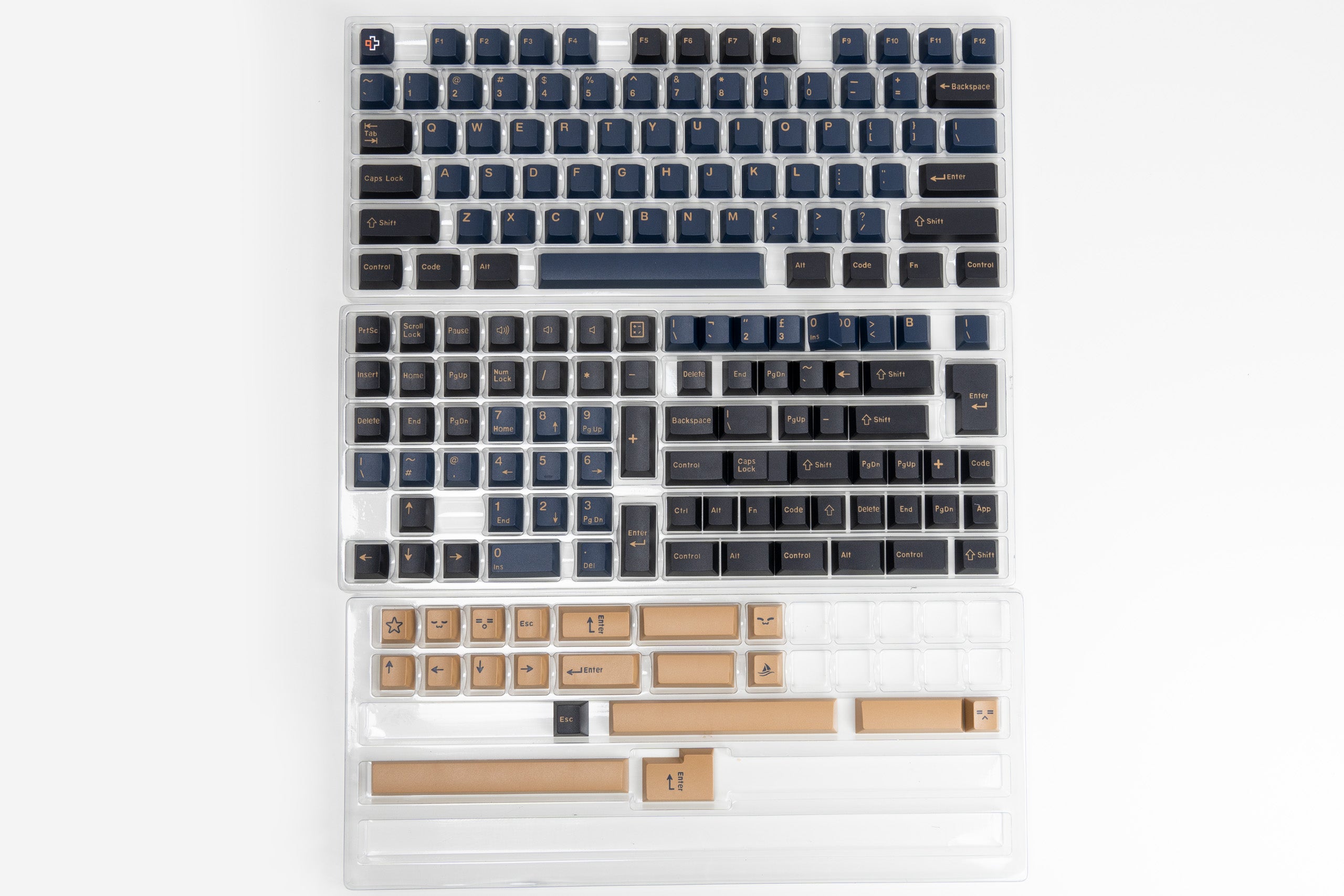Set taste QwertyKey Ramses PBT Double Shot Profil OEM