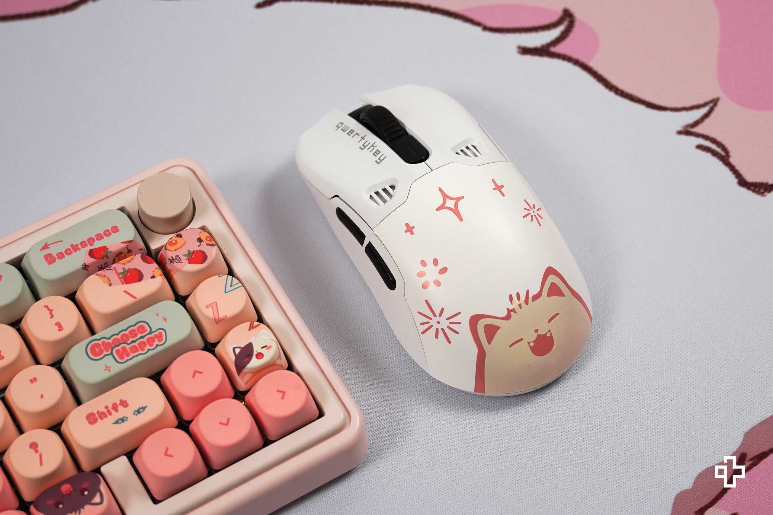 Cover Mouse QKM1 Bliss Alb