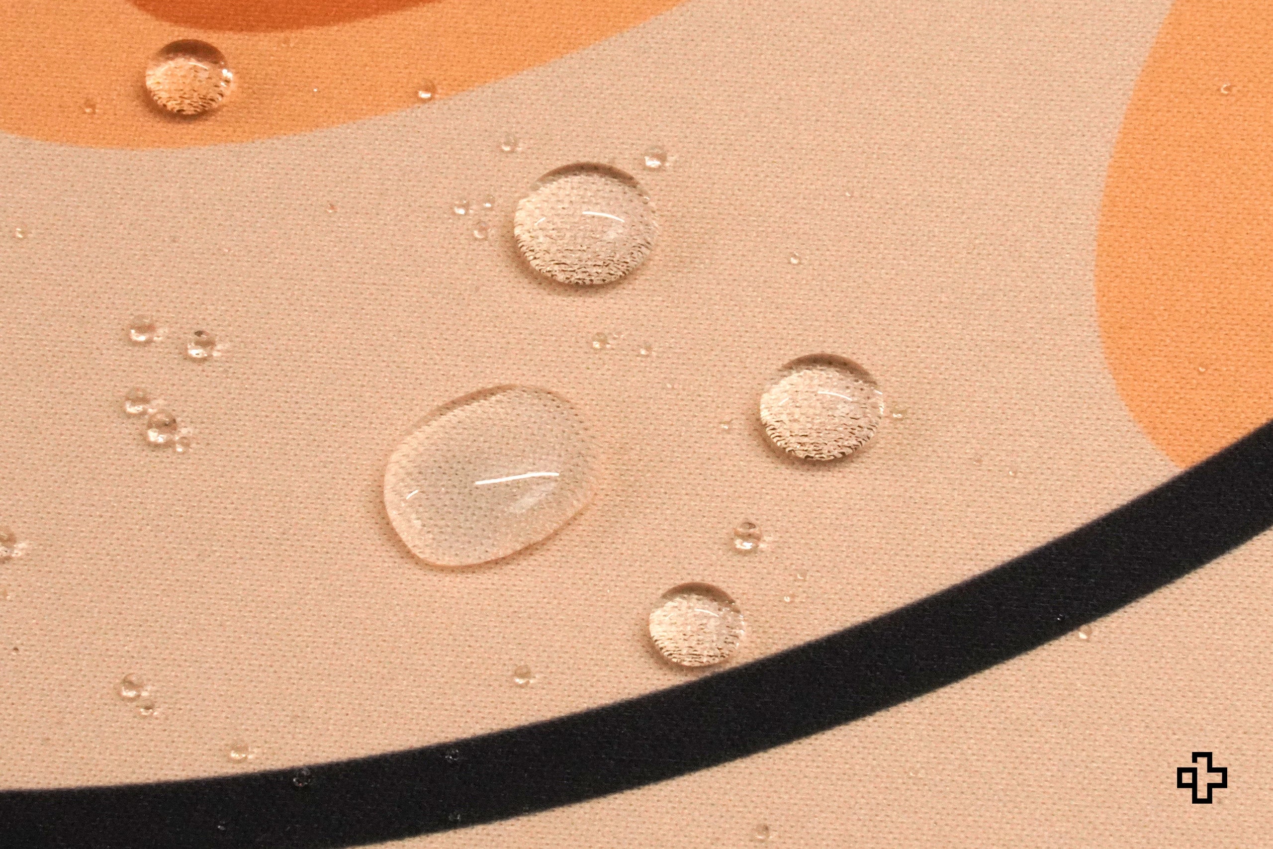 Deskmat Mousepad QwertyKey Kendama 4mm stitched edges