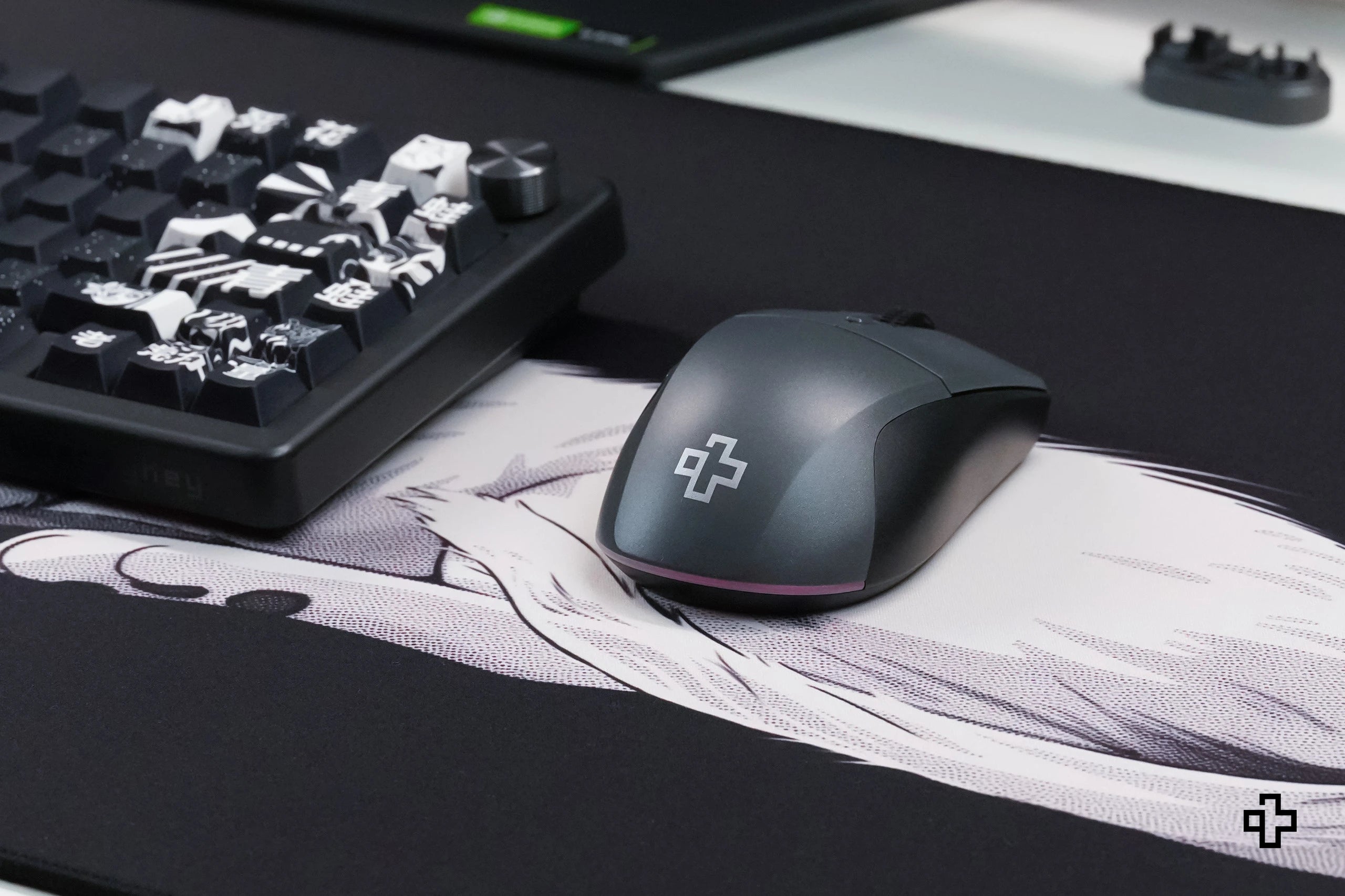 QwertyKey Flow Office Bluetooth Wireless RGB Black Mouse