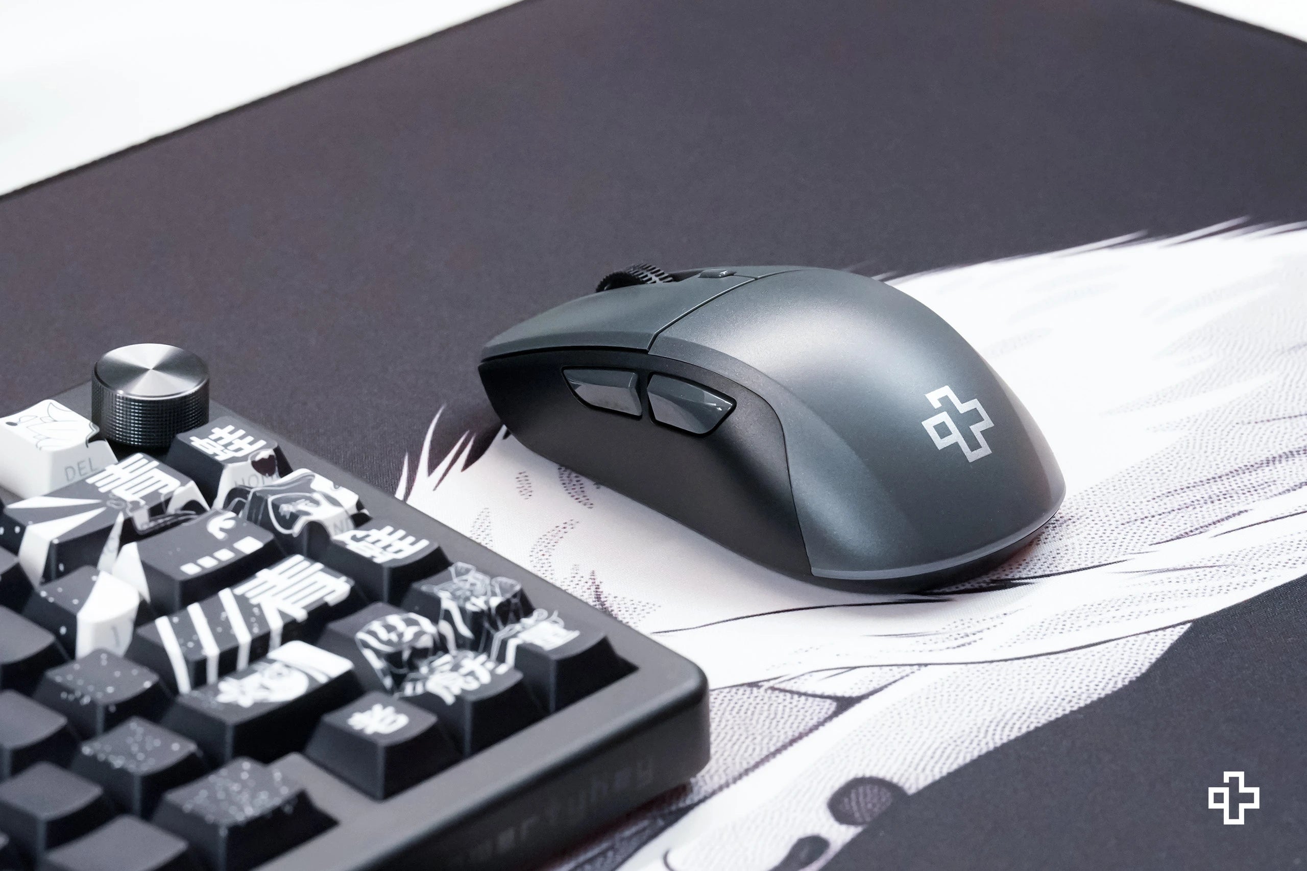 QwertyKey Flow Office Bluetooth Wireless RGB Black Mouse