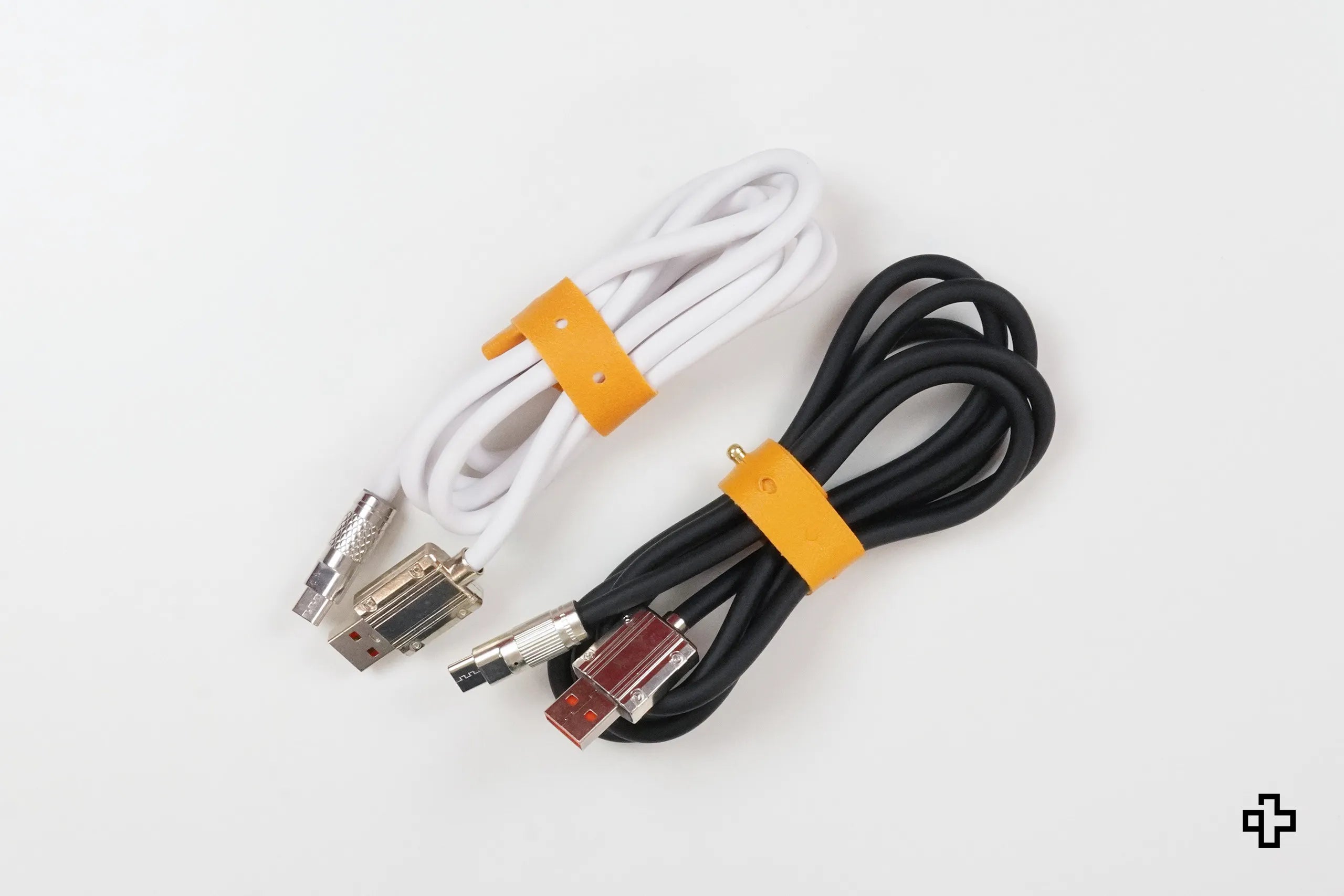 Cablu USB-C Alb/Negru