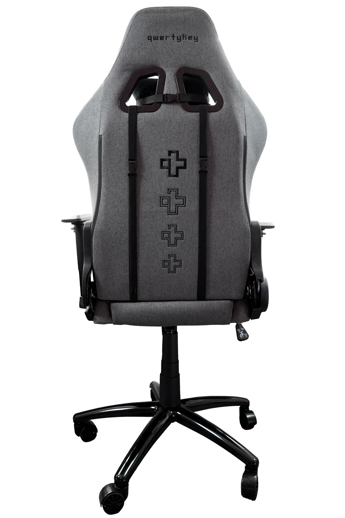 QwertyKey Gaming Chair - QK/ALT, gray