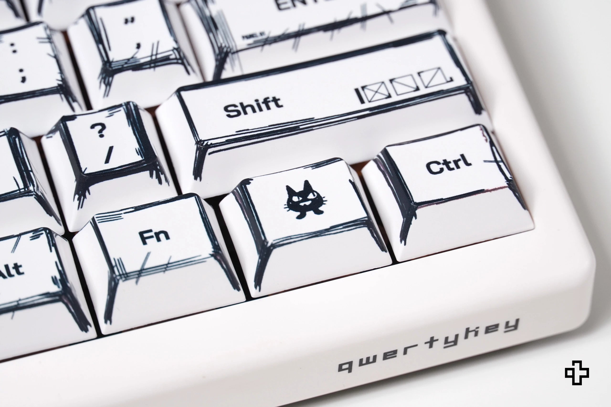 Set taste QwertyKey Manga Profil Cherry Material PBT
