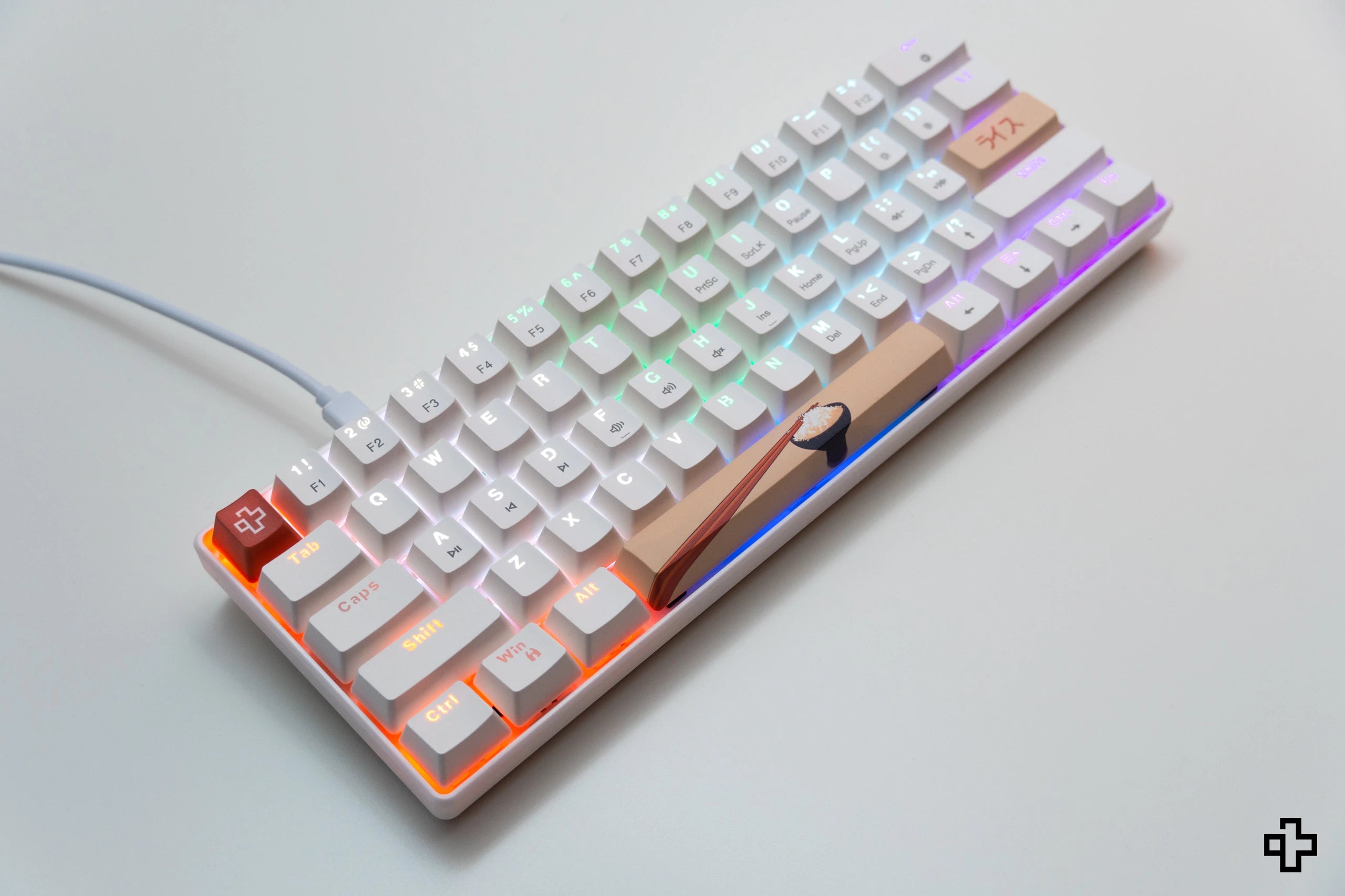 QwertyKey Rice V3 Alba Hotswap RGB Software Tastatura Mecanica Gaming