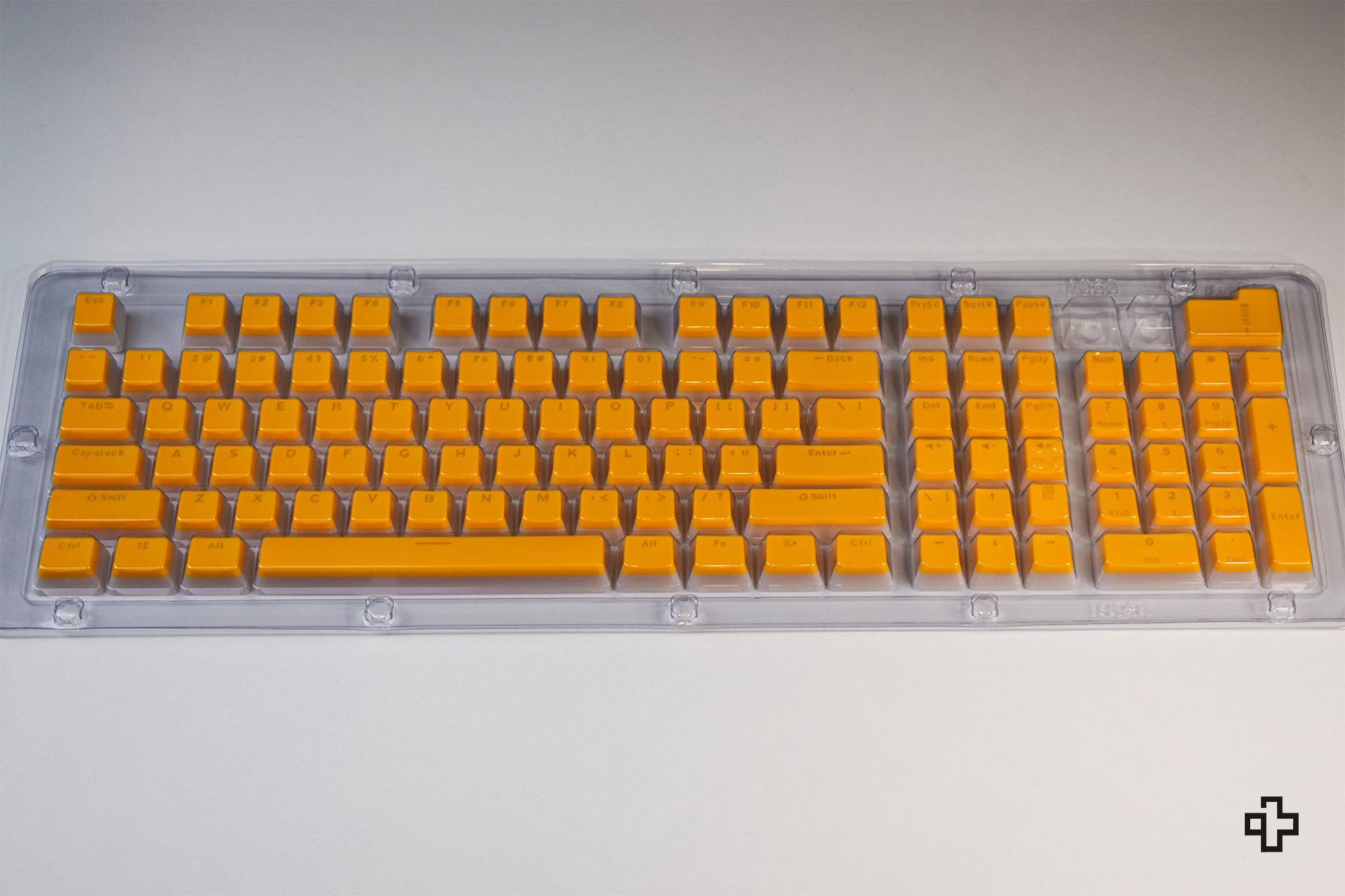 Set Taste Yellow Pudding Profil OEM Material PBT Double Shot - QwertyKey