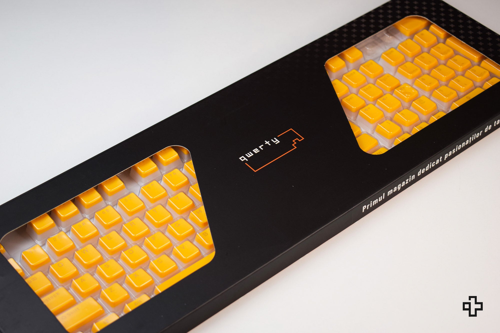 Set Taste Yellow Pudding Profil OEM Material PBT Double Shot - QwertyKey
