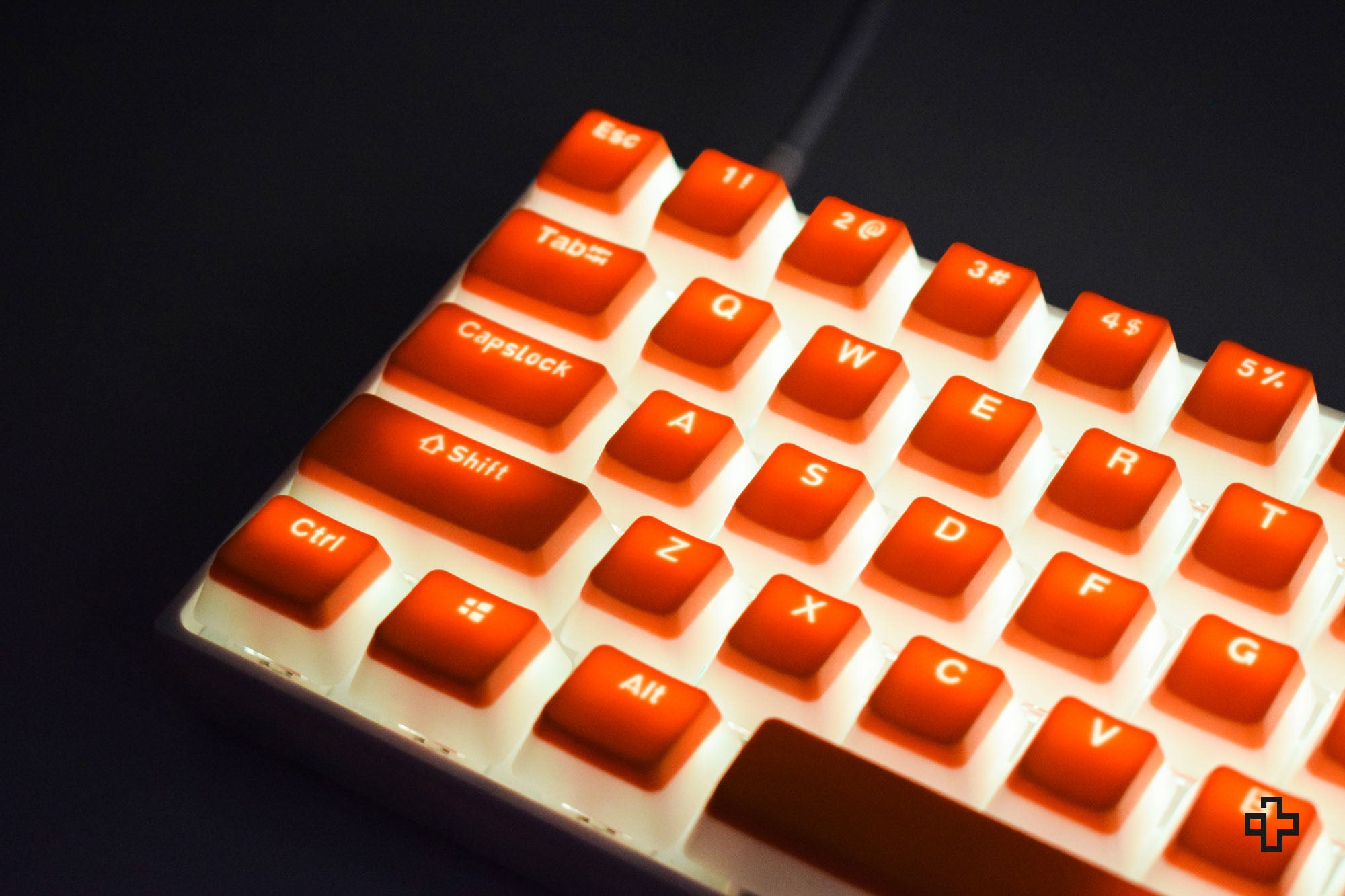 Set Taste Yellow Pudding Profil OEM Material PBT Double Shot - QwertyKey