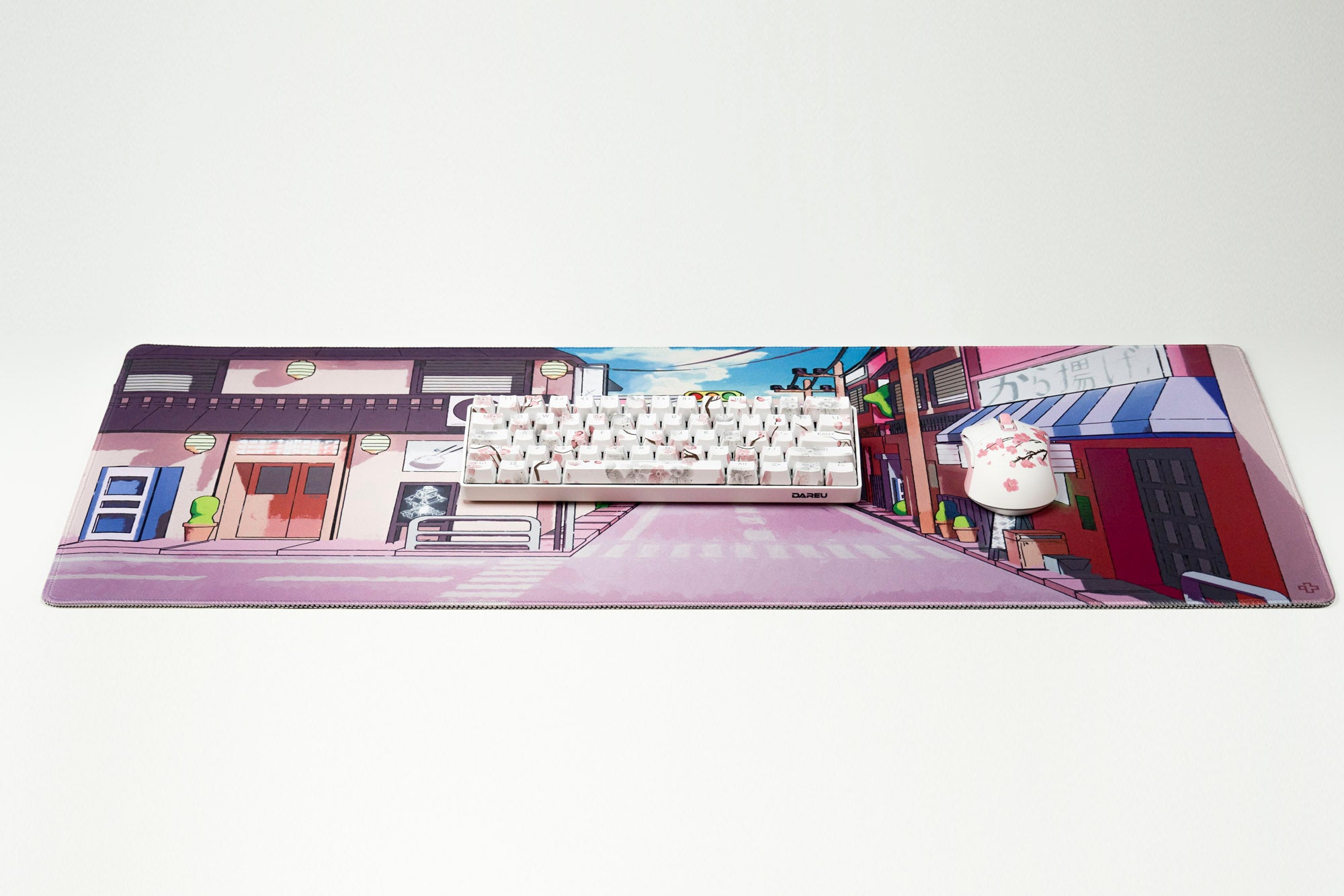 Deskmat Mousepad QwertyKey Japan Street 4mm margini cusute - QwertyKey