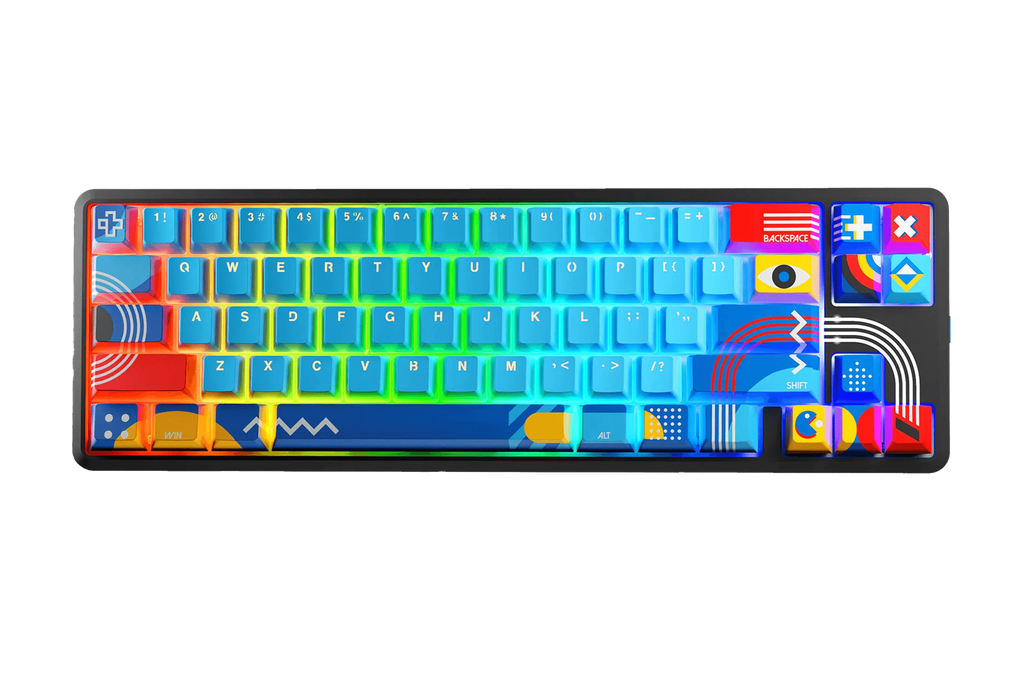 QwertyKey65 Metric Hotswap RGB Mechanical Gaming Keyboard 