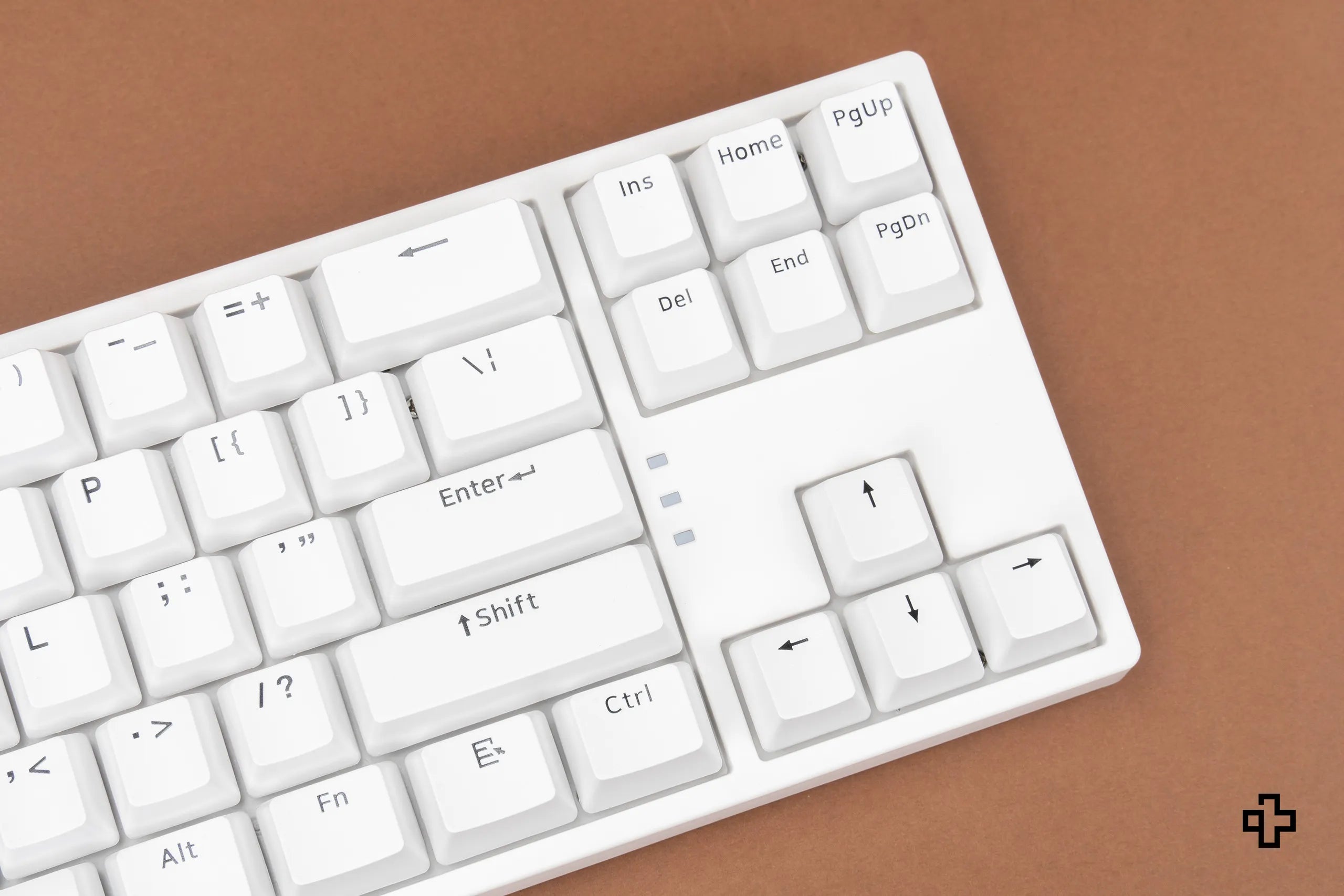 Set taste QwertyKey BoW V2 Black on White PBT Double Shot Profile OEM