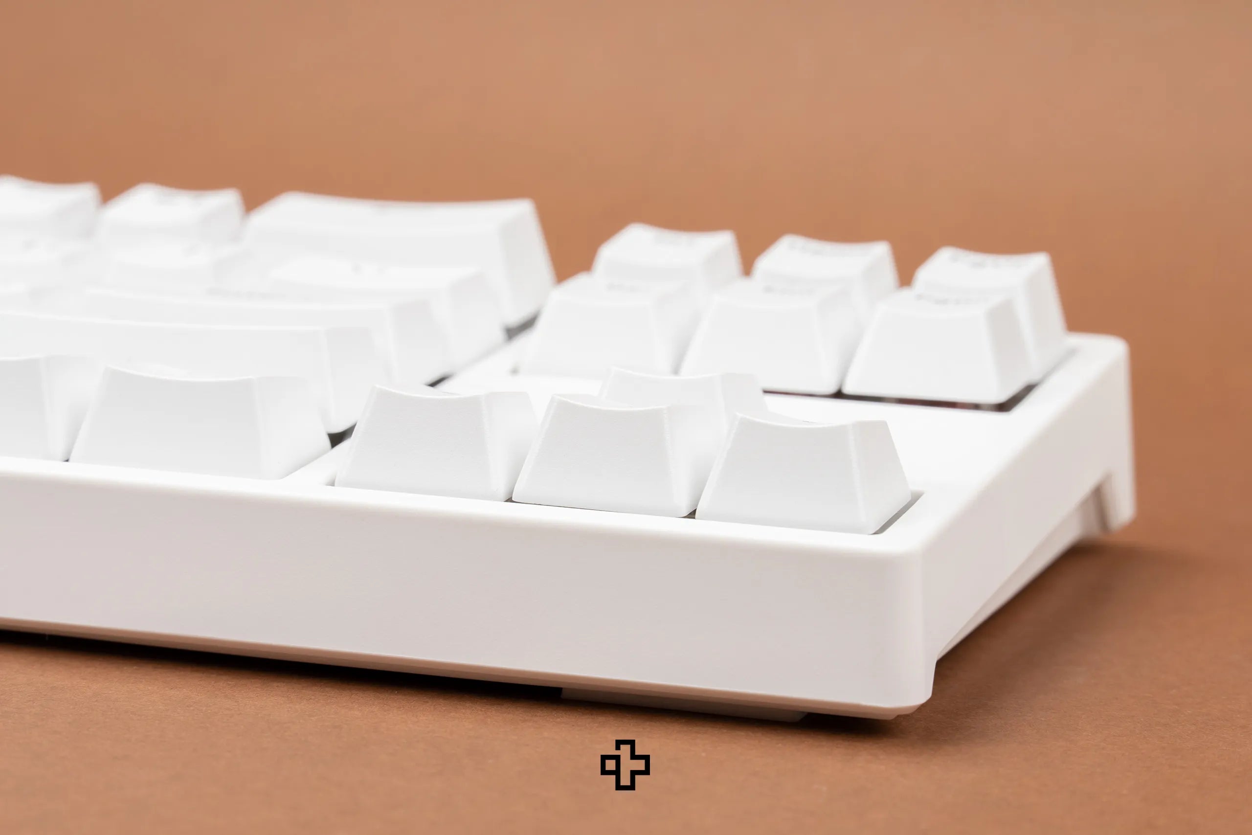 Set taste QwertyKey BoW V2 Black on White PBT Double Shot Profile OEM