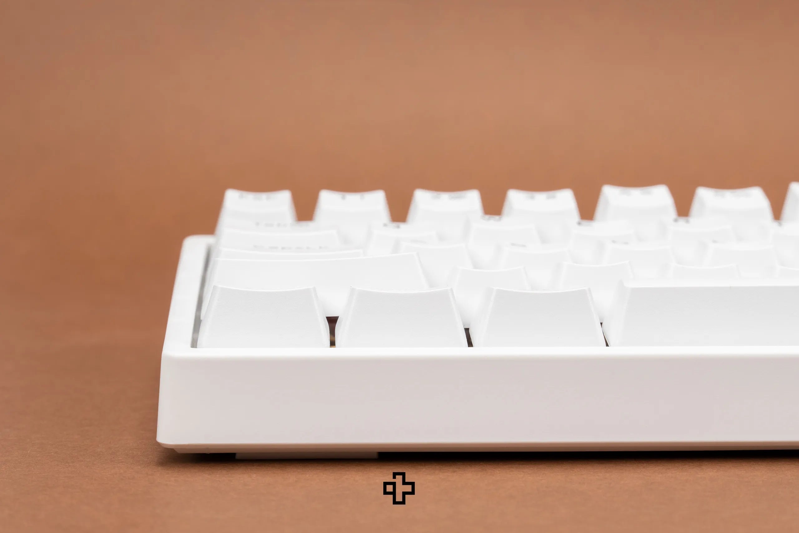 Set taste QwertyKey BoW V2 Black on White PBT Double Shot Profile OEM