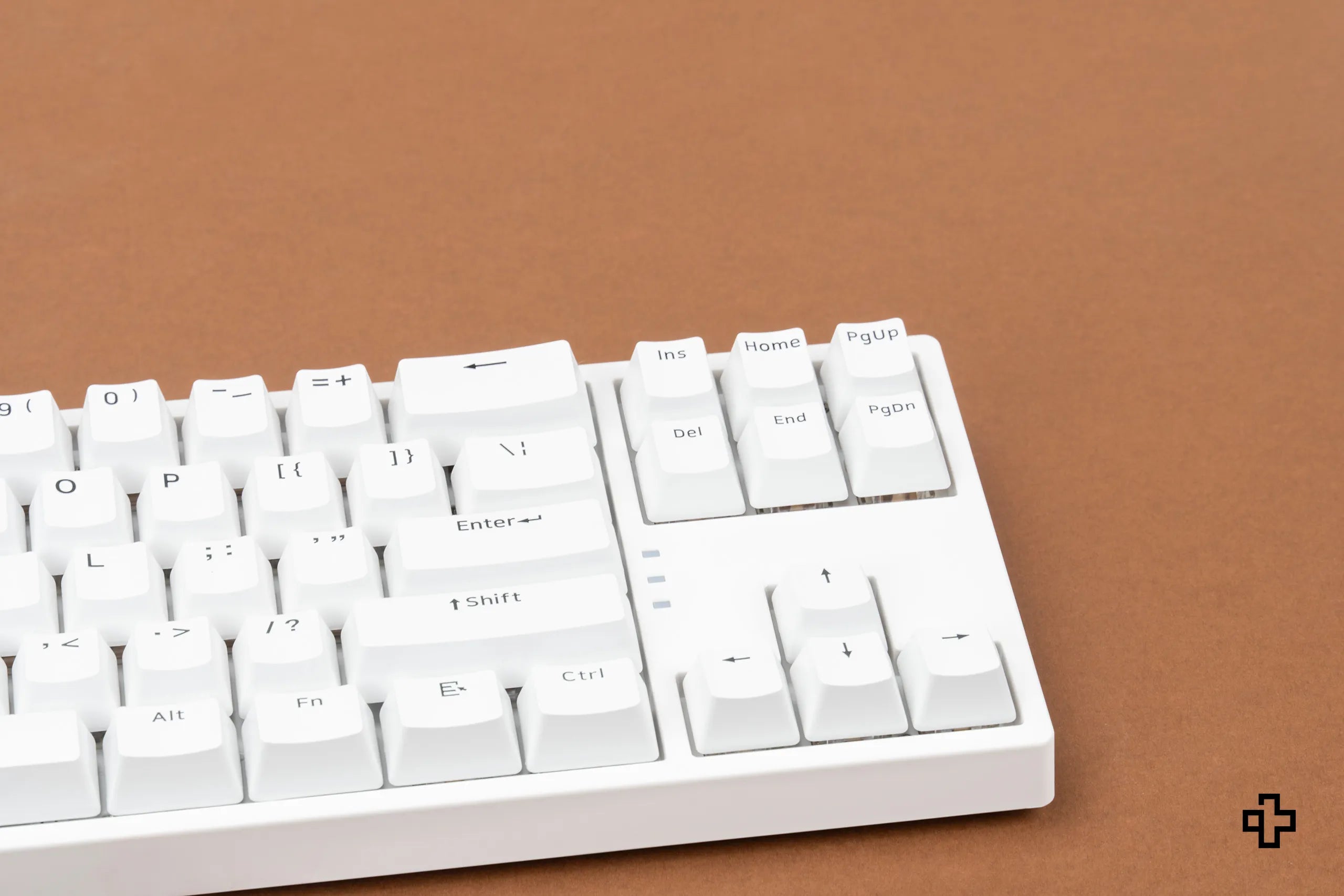 Set taste QwertyKey BoW V2 Black on White PBT Double Shot Profile OEM
