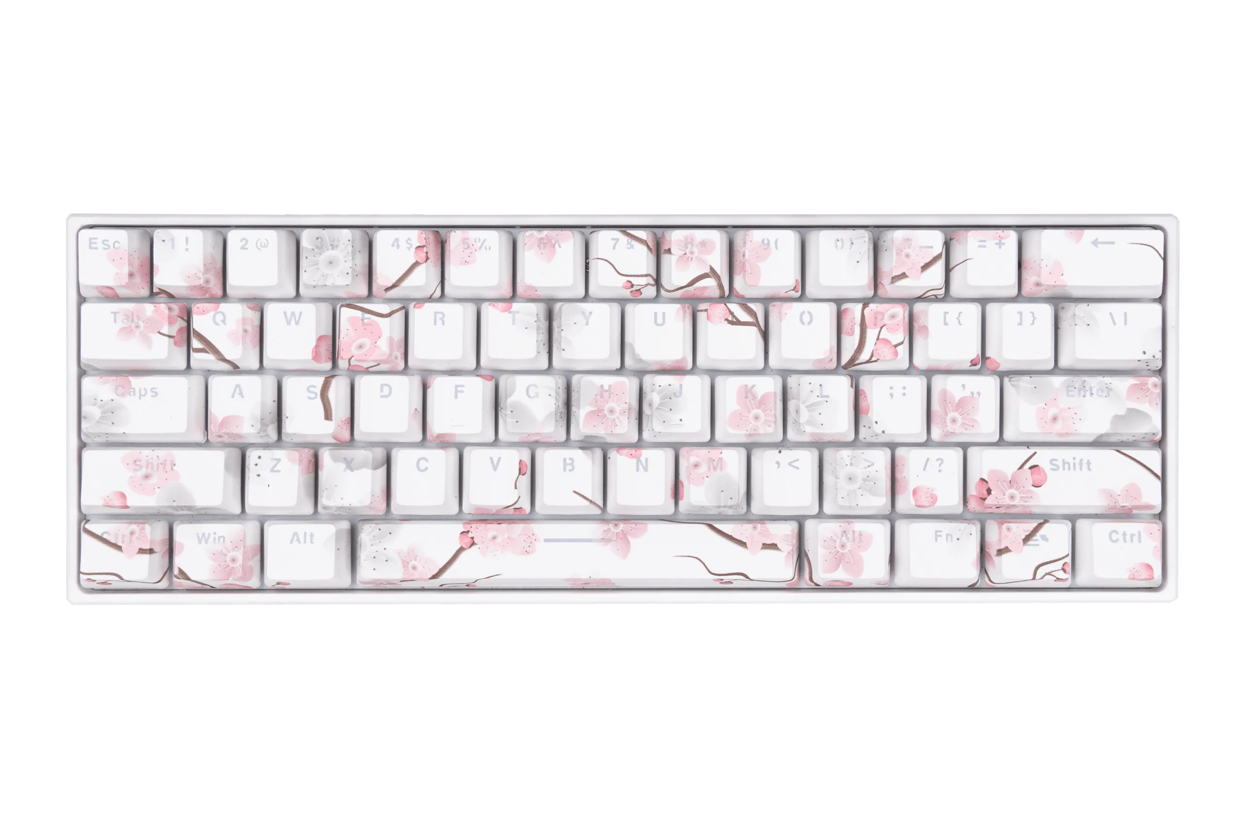 Set Taste Sakura Translucide Profil OEM Material ABS double shot