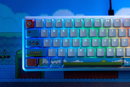 QwertyKey65 Arcade Hotswap RGB Mechanical Gaming Keyboard 