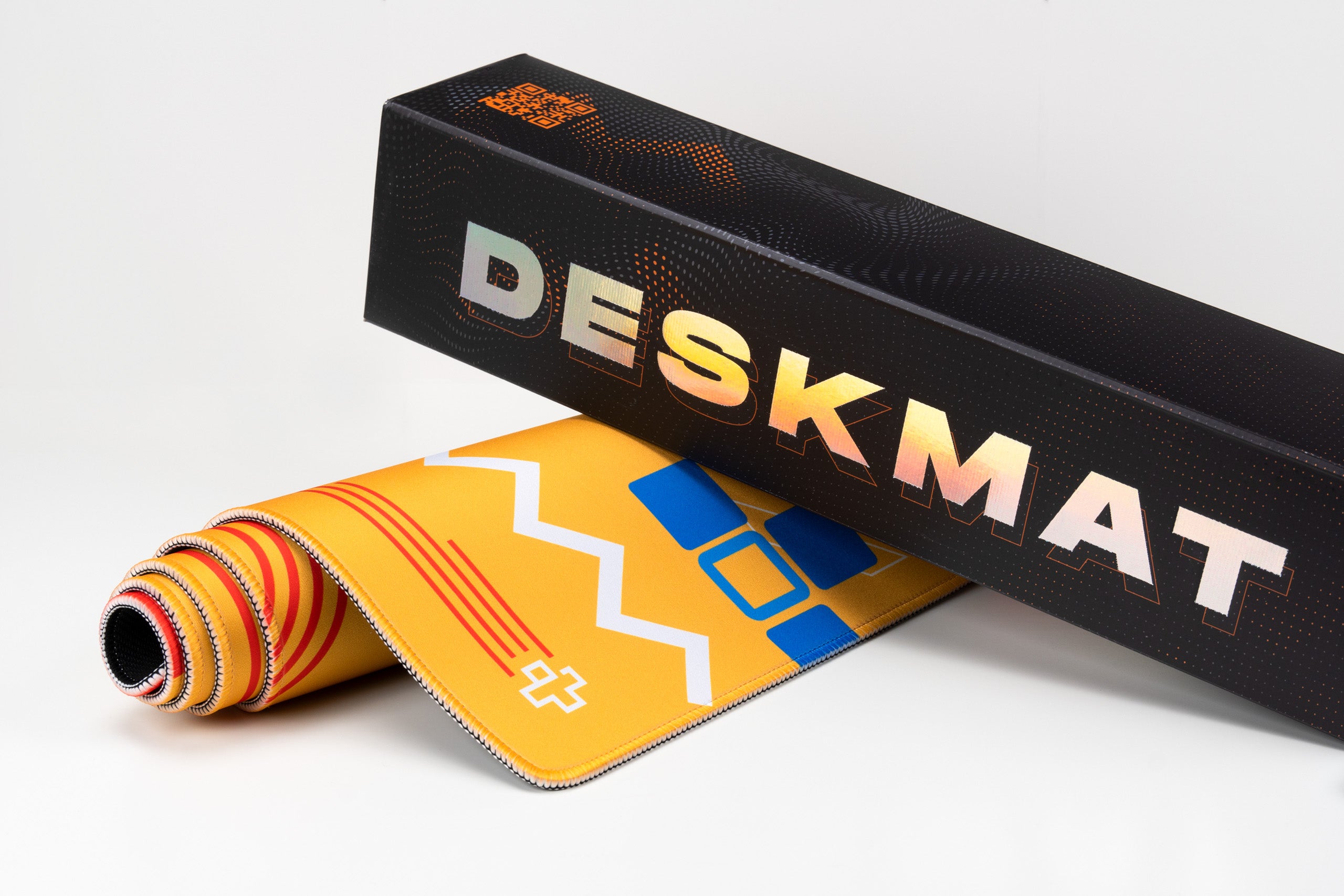 Deskmat Mousepad QwertyKey Metric 4mm stitched edges